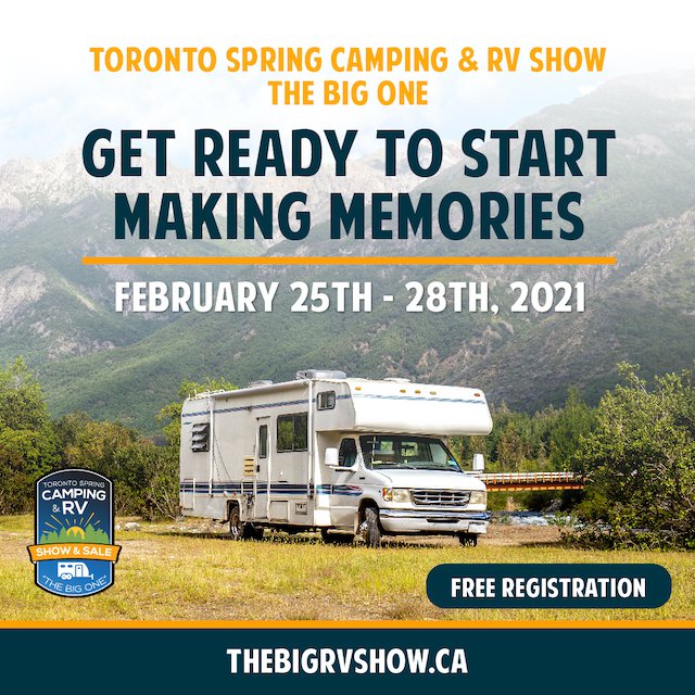 2021 Toronto Spring Camping & RV Show SunCruiser